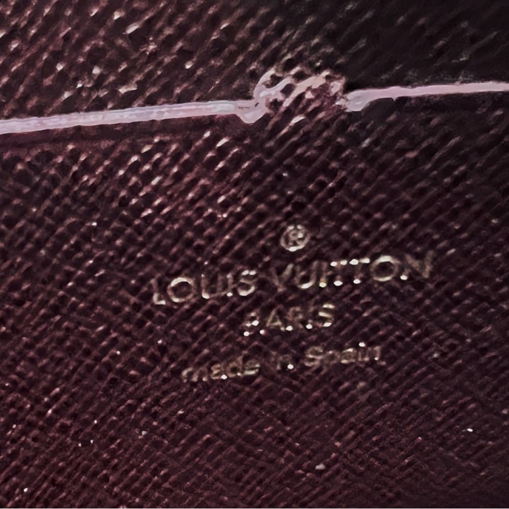 Louis Vuitton Monogram Idylle Mini Lin Zippy Long Wallet in Sepia - Picture 9 of 11